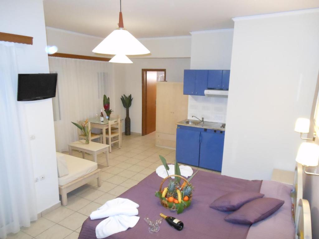 Aparthotel Jechrina Kato Daratso Habitación foto