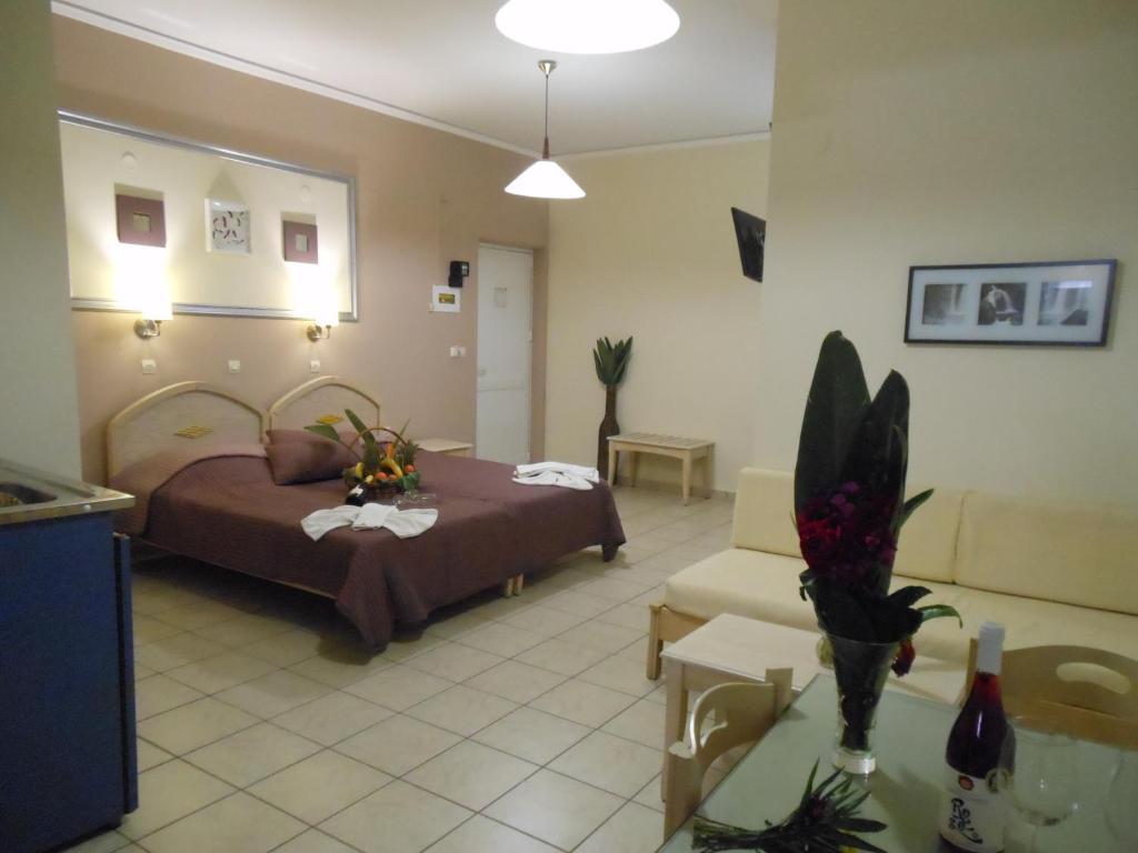 Aparthotel Jechrina Kato Daratso Habitación foto